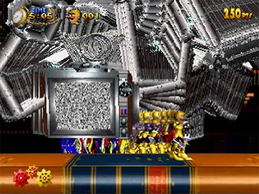 Clockwork Knight 2 title screen for Sega Saturn